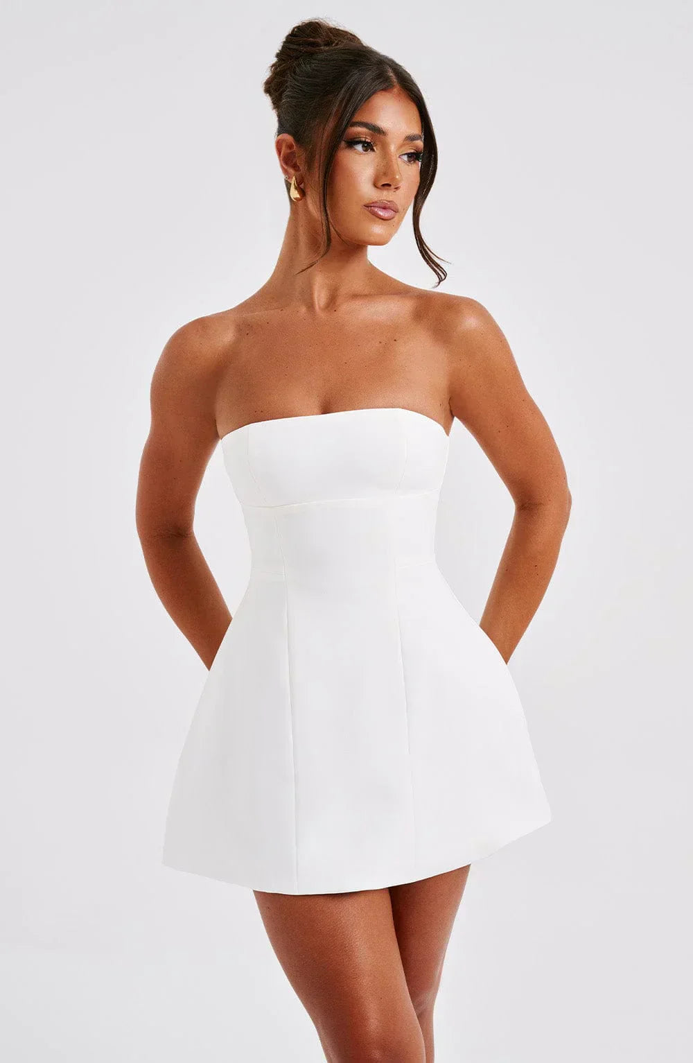 Aurora Strapless Mini Dress