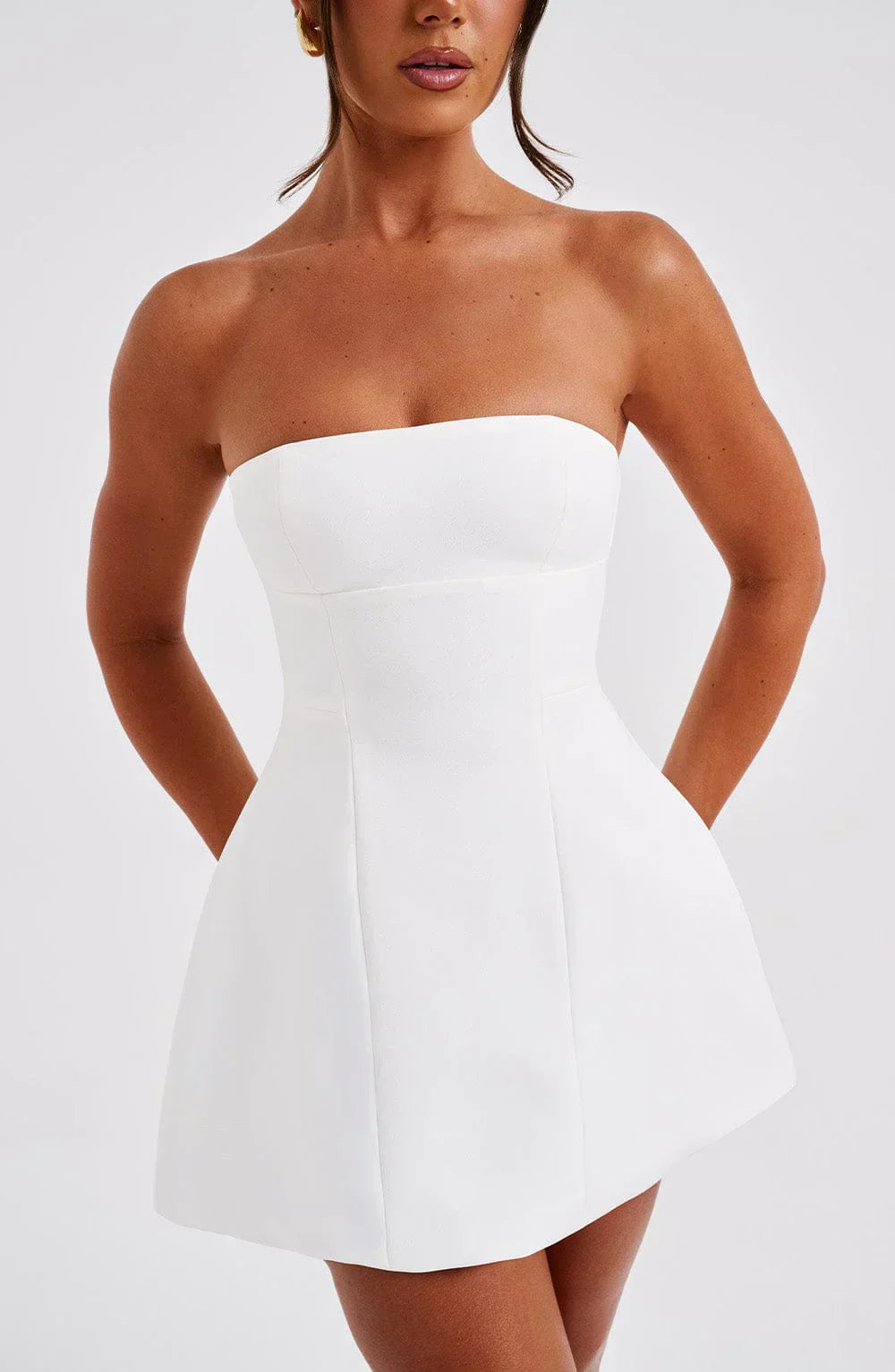 Aurora Strapless Mini Dress