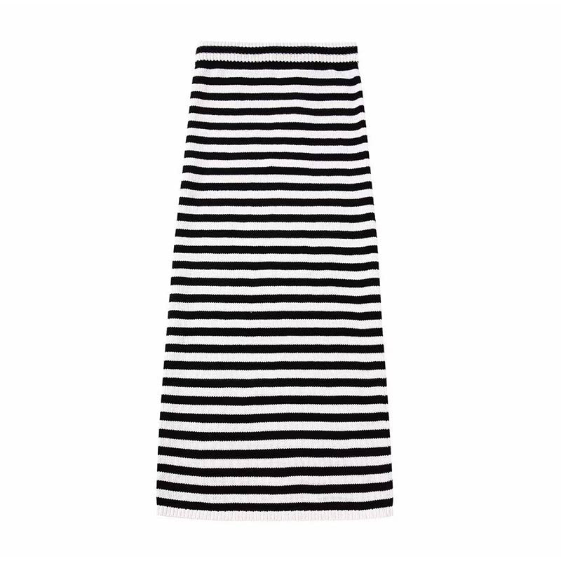 Breton Knit Skirt Set