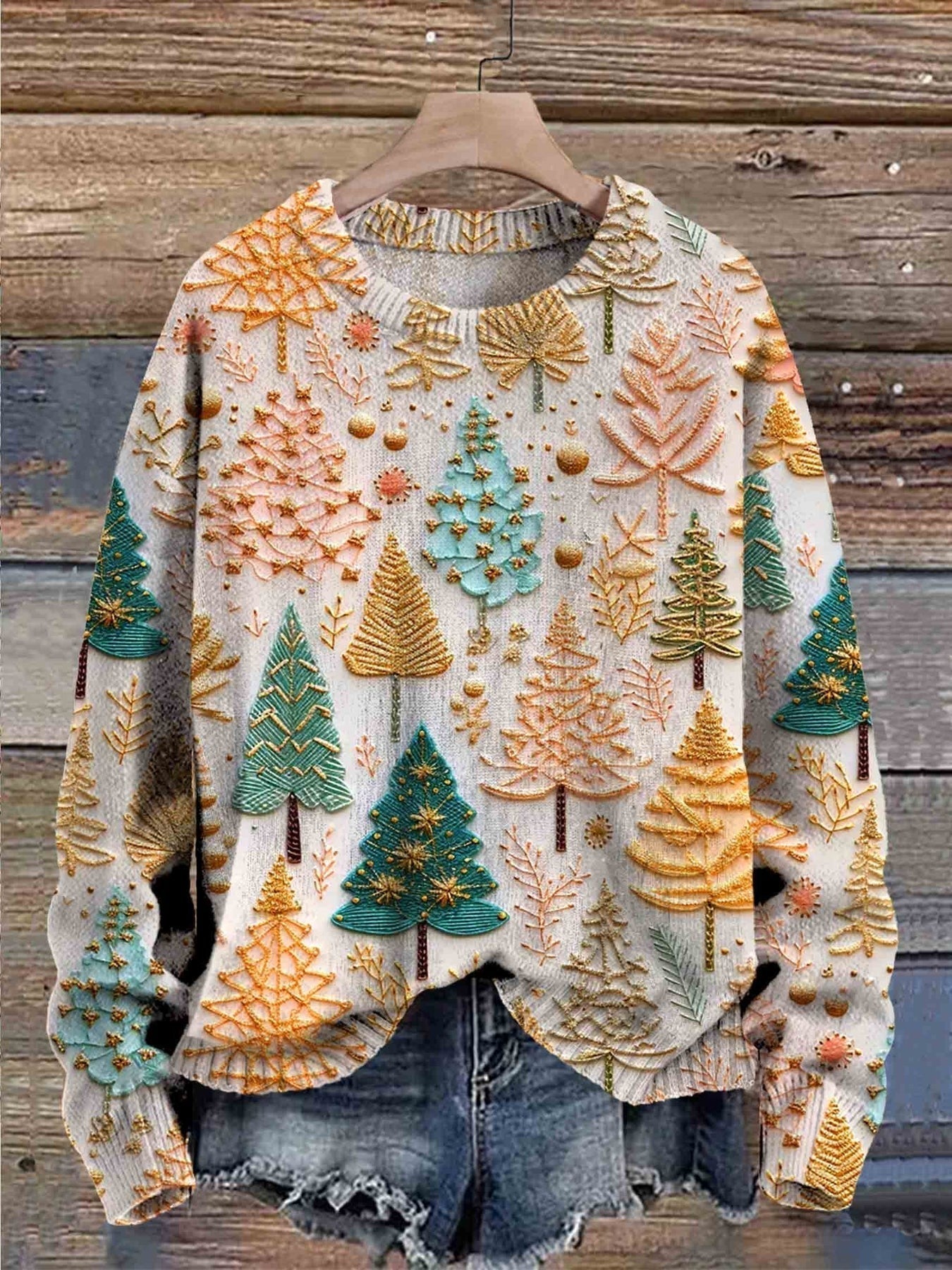 Emeli Festive Knit Sweater