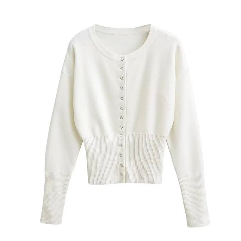 Gage Ribbed Button-Up Cardigan