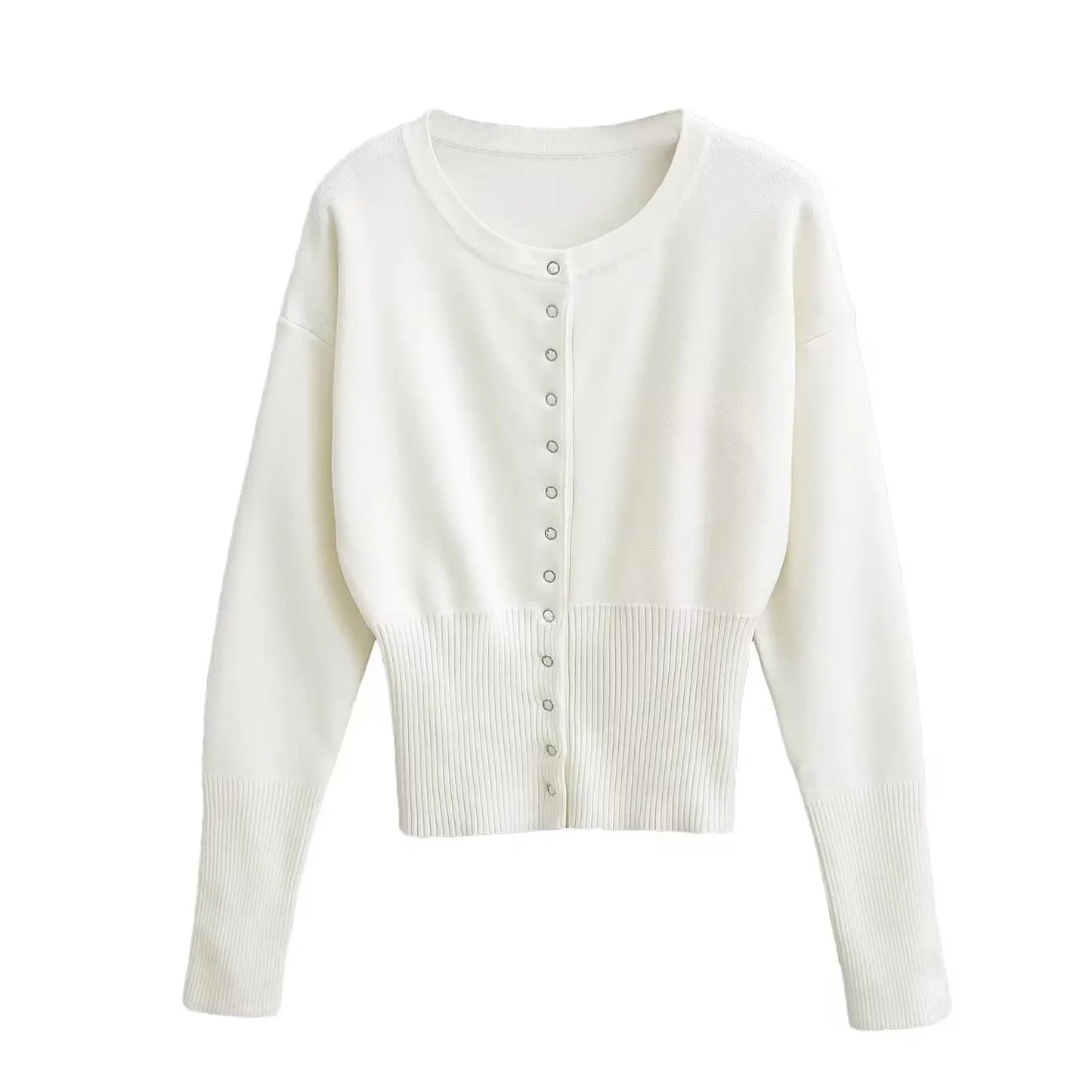 Gage Ribbed Button-Up Cardigan