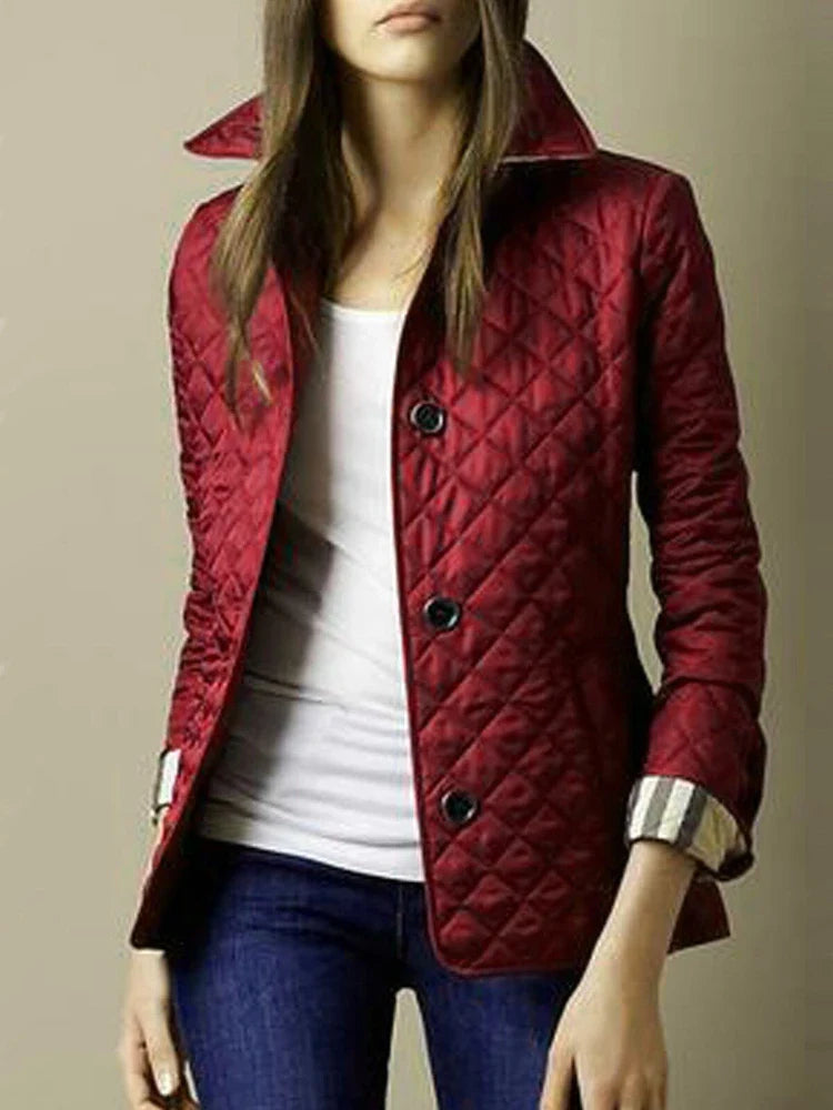 Gamaliel Quilted Tailored Jacket