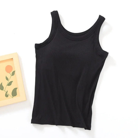 Garnett Basic Ribbed Tank Top