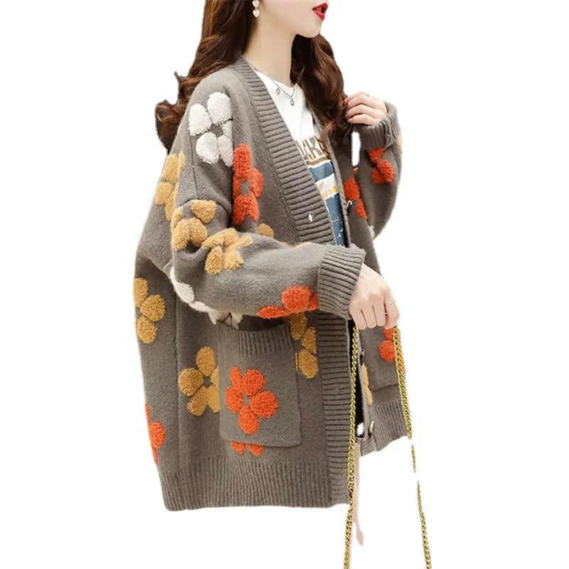 Garrison Floral Knit Cardigan