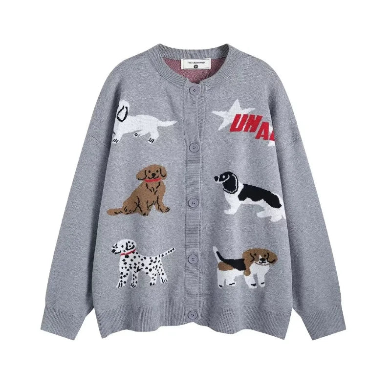 Giovanni Embroidered Dog Cardigan