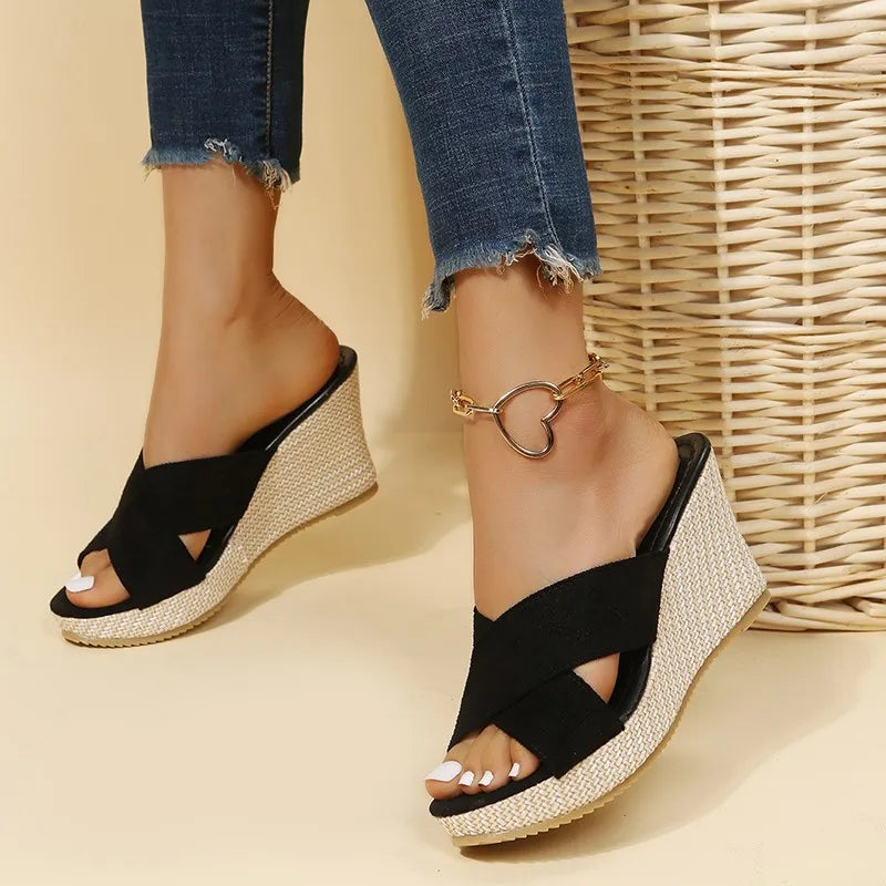 Jevie Wedge Sandal