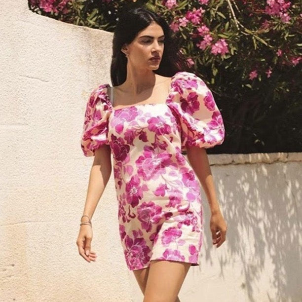 Marion Floral Mini Dress