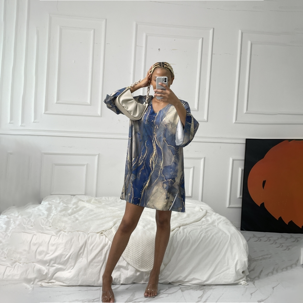 Nadia Kimono Mini Dress