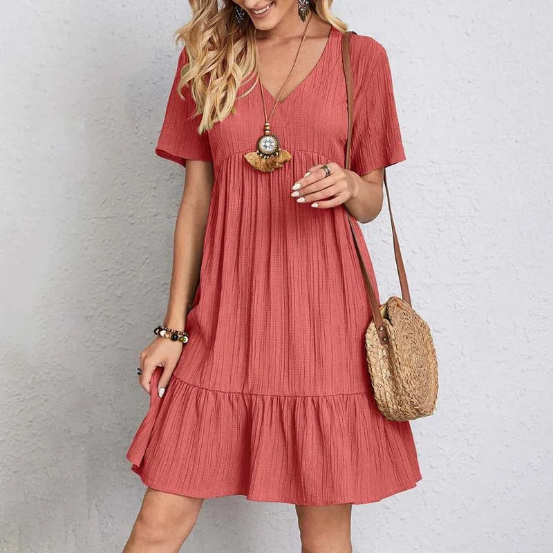 Natalie Boho Mini Dress