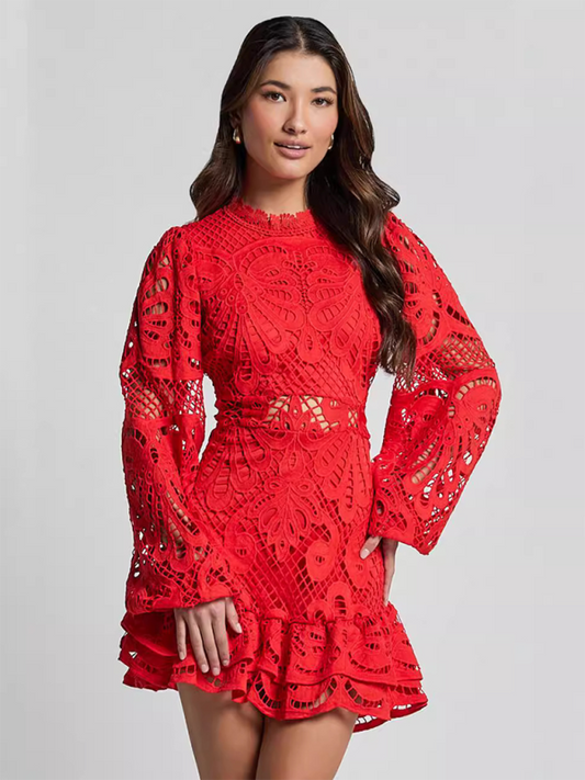 Vivienne Lace Mini Dress