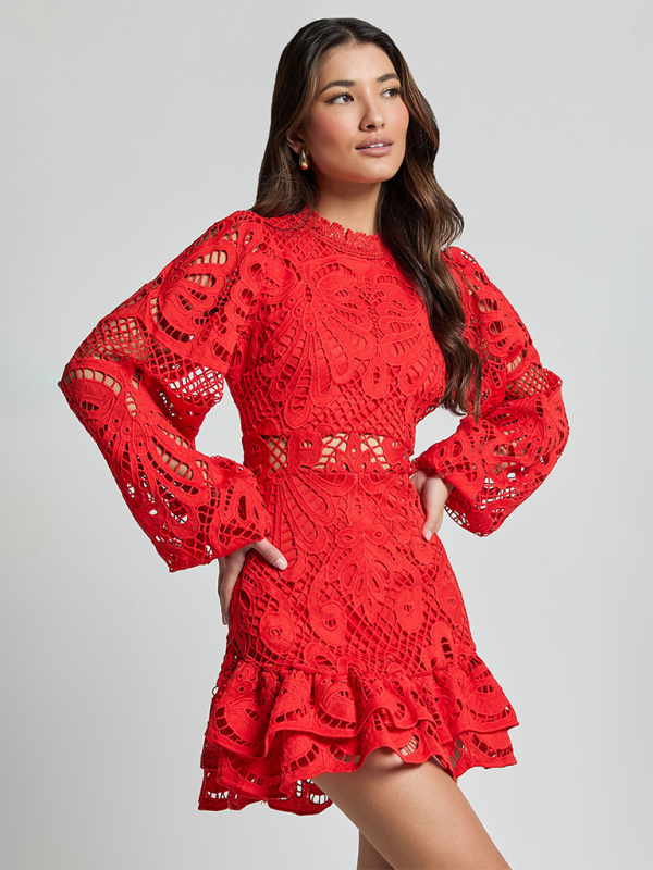 Vivienne Lace Mini Dress