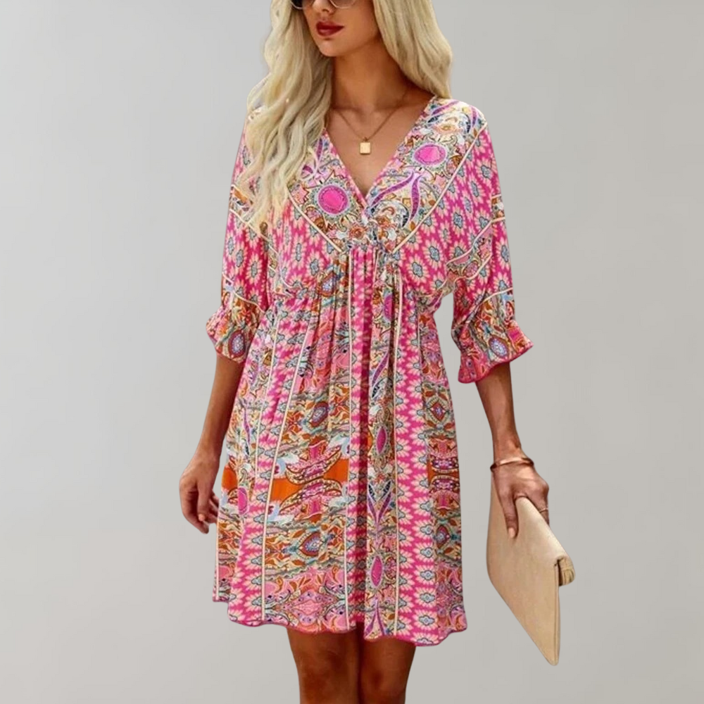 Wildflower Whimsy Mini Dress