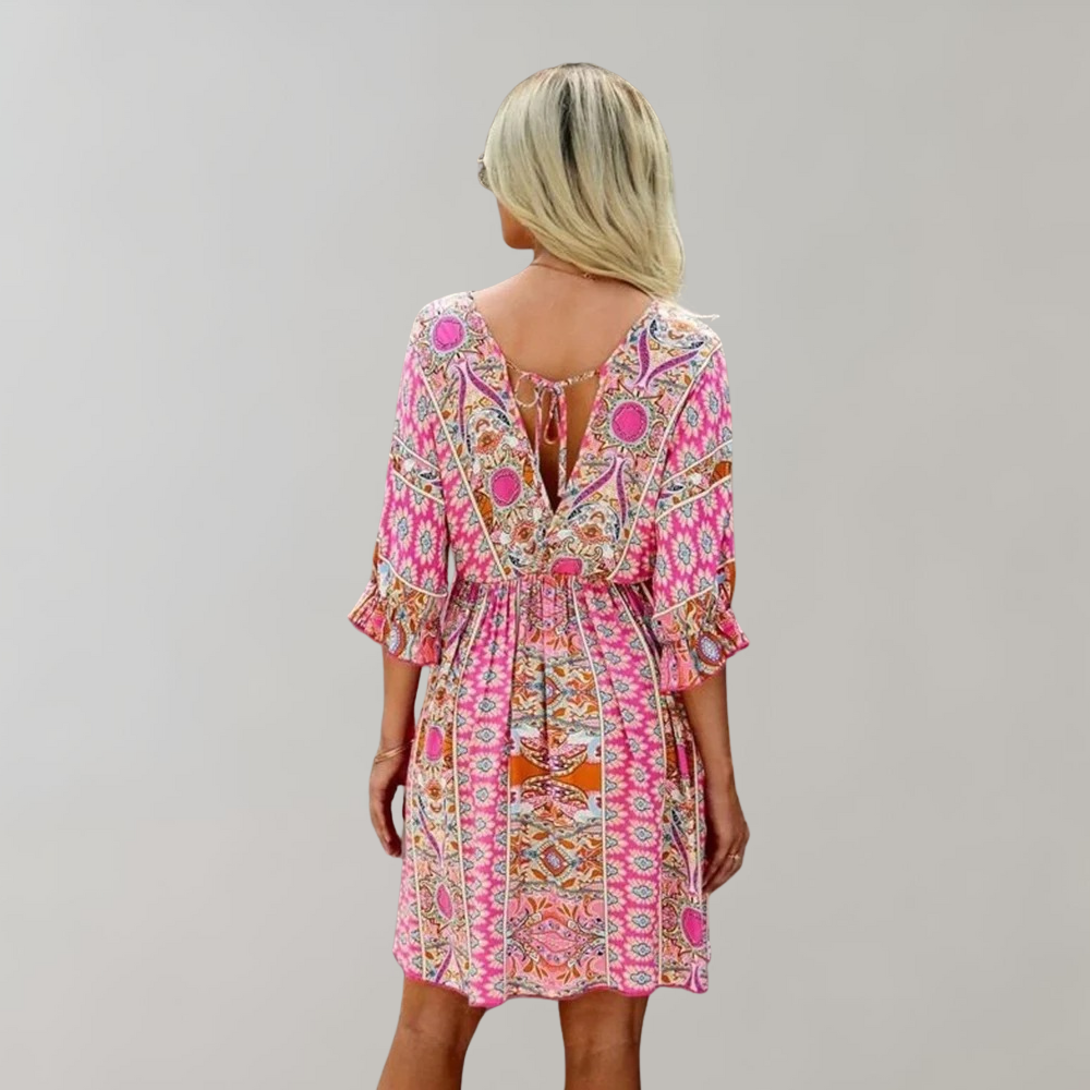 Wildflower Whimsy Mini Dress