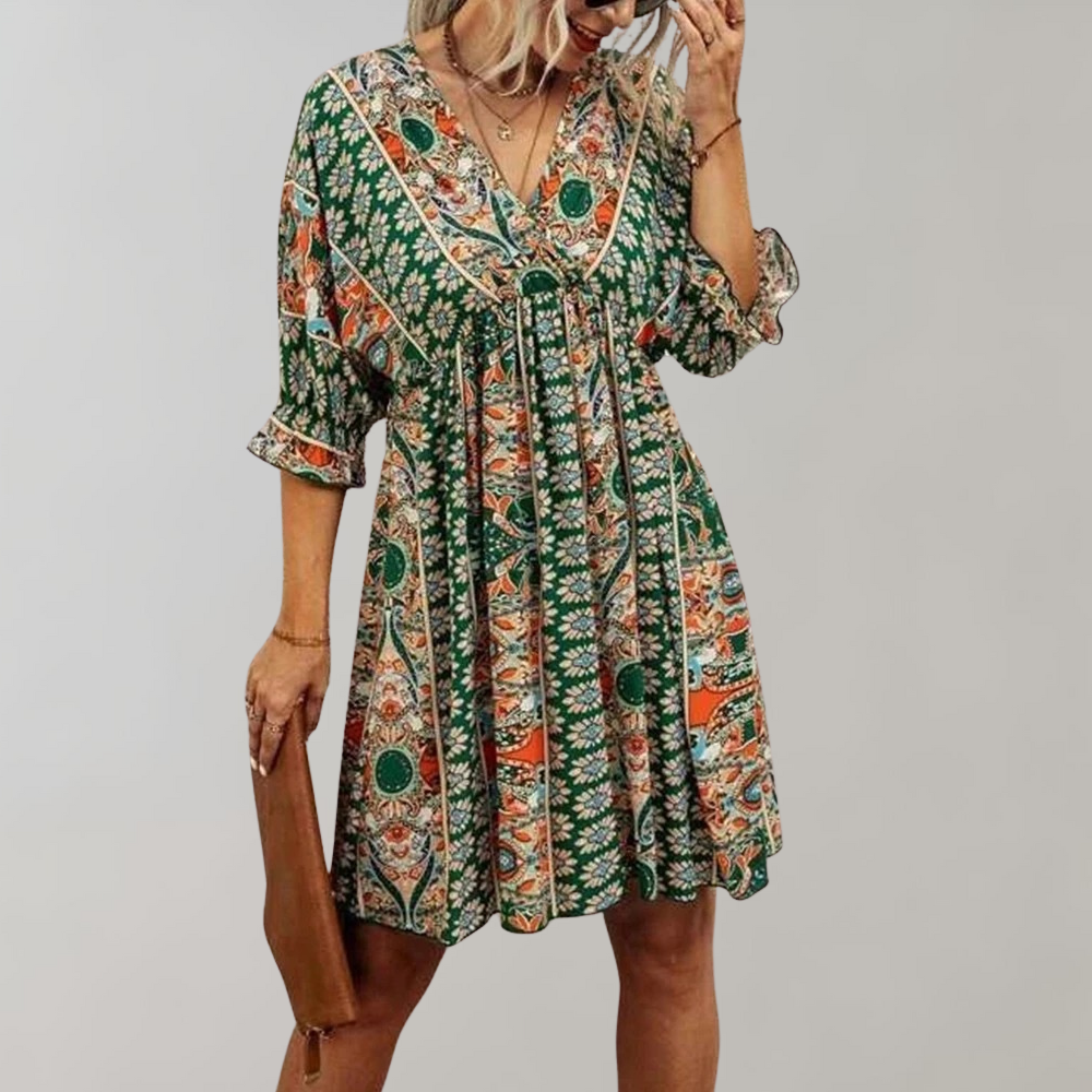 Wildflower Whimsy Mini Dress