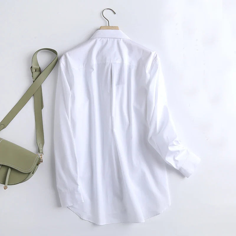 Yacine Classic White Shirt