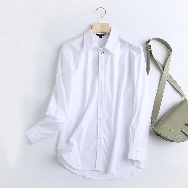 Yacine Classic White Shirt