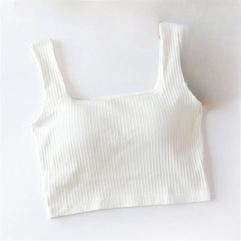 Yale Ribbed Crop Top