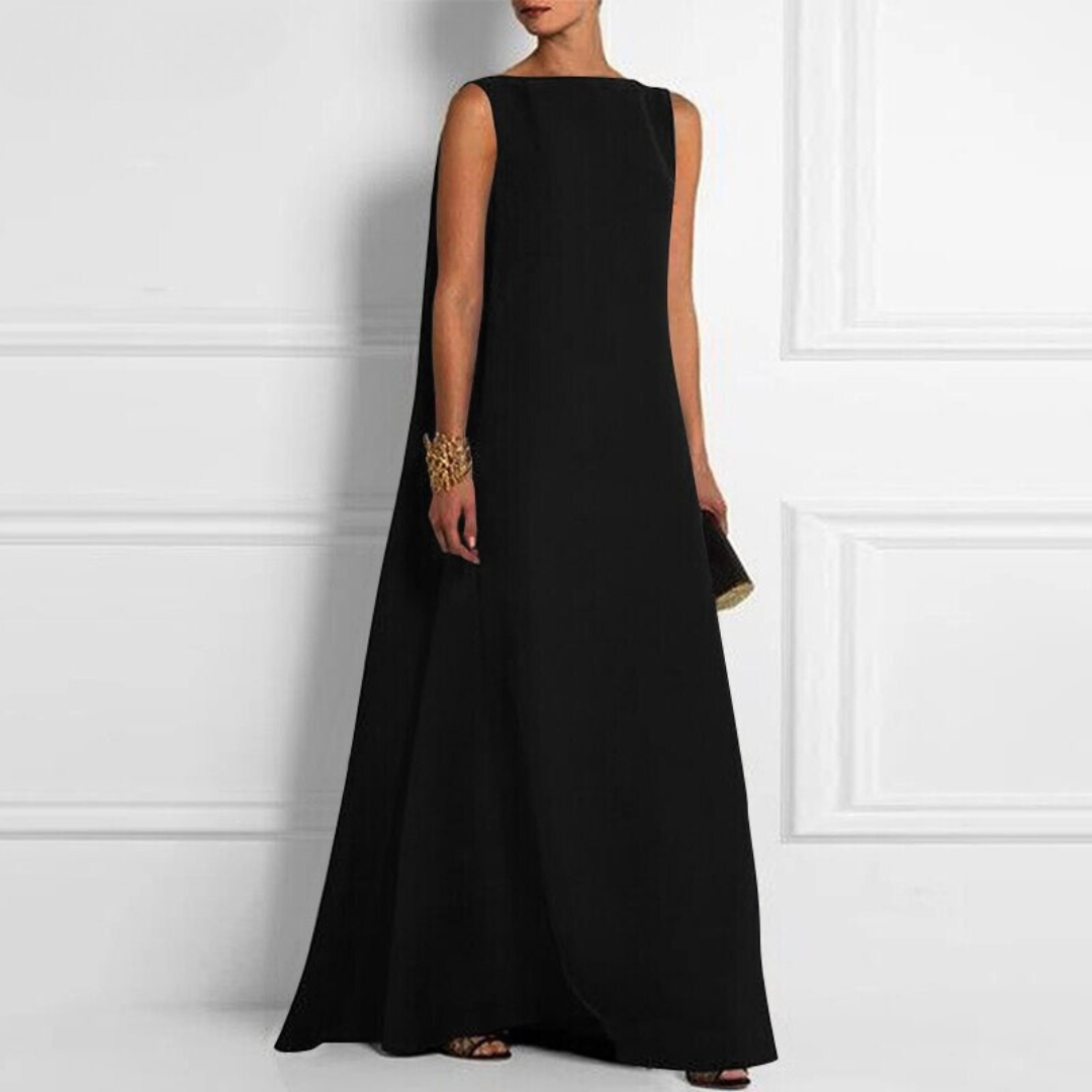 Yami Sleeveless A-Line Evening Gown