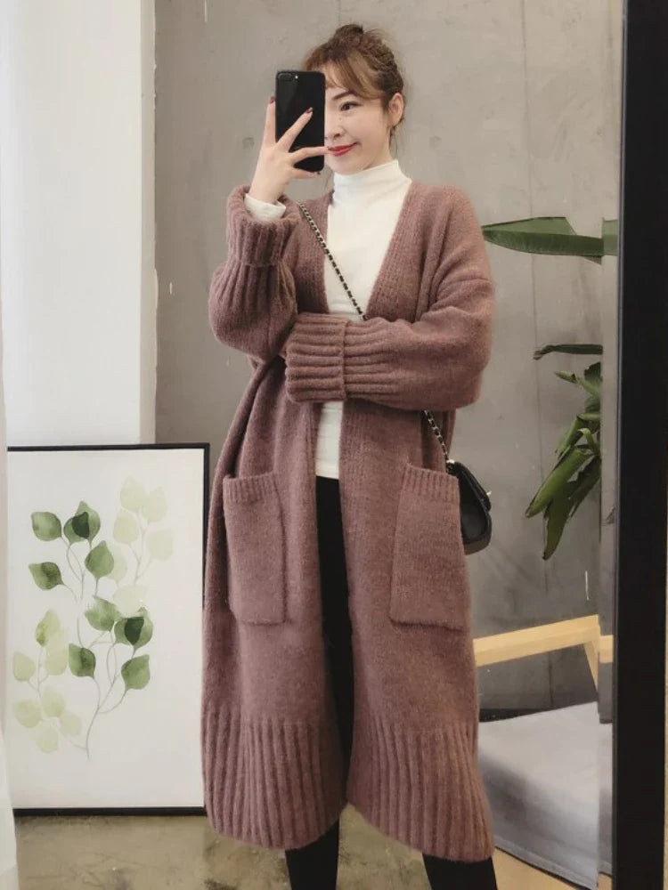 Zendy Oversized Knit Cardigan