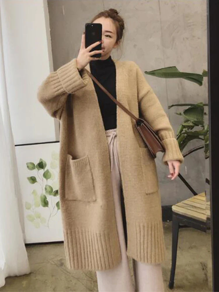 Zendy Oversized Knit Cardigan